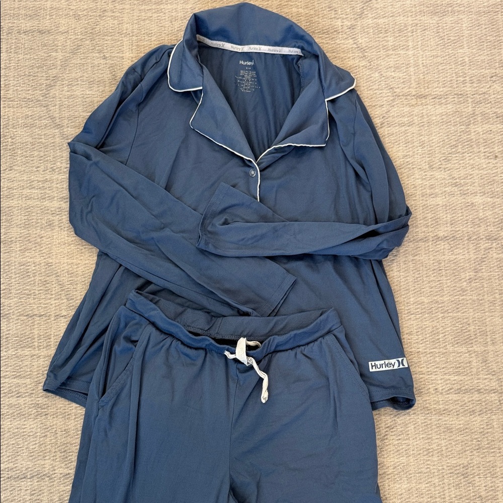 Hurley Navy Sleepwear Set